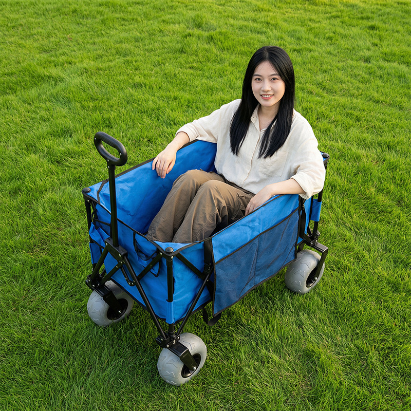 Foldable Metal Beach Wagon Qui - Outdoor Furniture Table 评论和价格