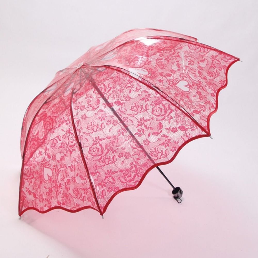 Vintage Foldable Lace Parasol  - Parasol Umbrella Large 评论和价格