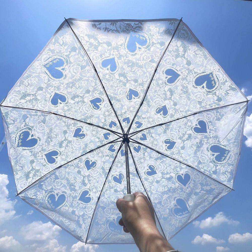 Vintage Foldable Lace Parasol  - Parasol Umbrella Large 评论和价格