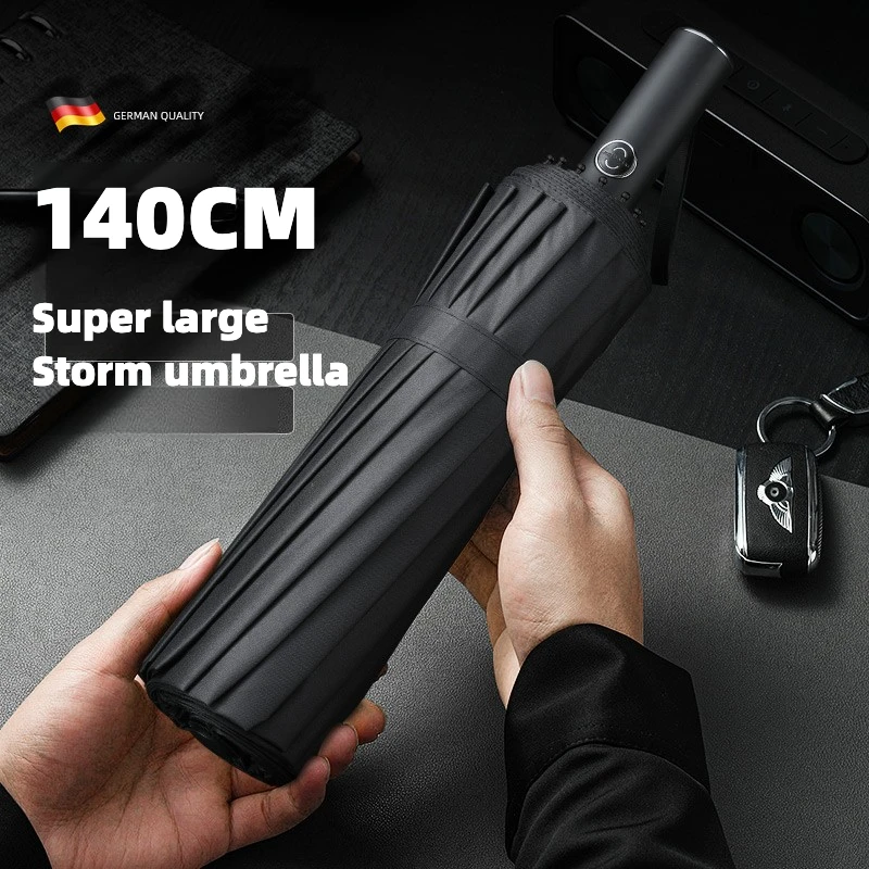 Super Large 140CM Automatic Fo - Parasol Umbrella Large 评论和价格