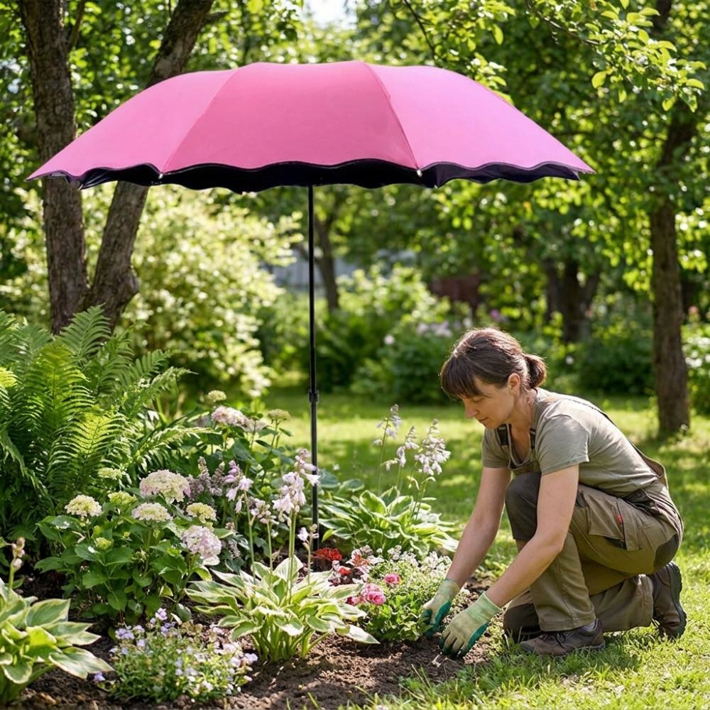 95cm Large Plant Shade Umbrell - Parasol Umbrella Large 评论和价格