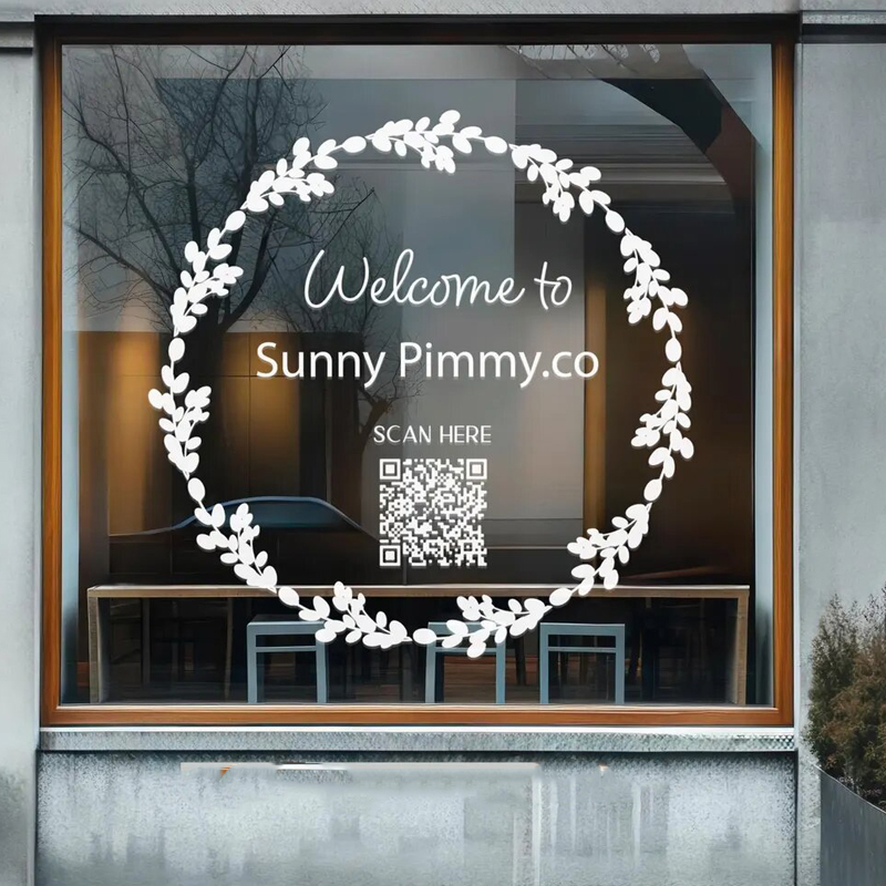 Leaf wreath decal for front st - Outdoor Furniture In Store 评论和价格
