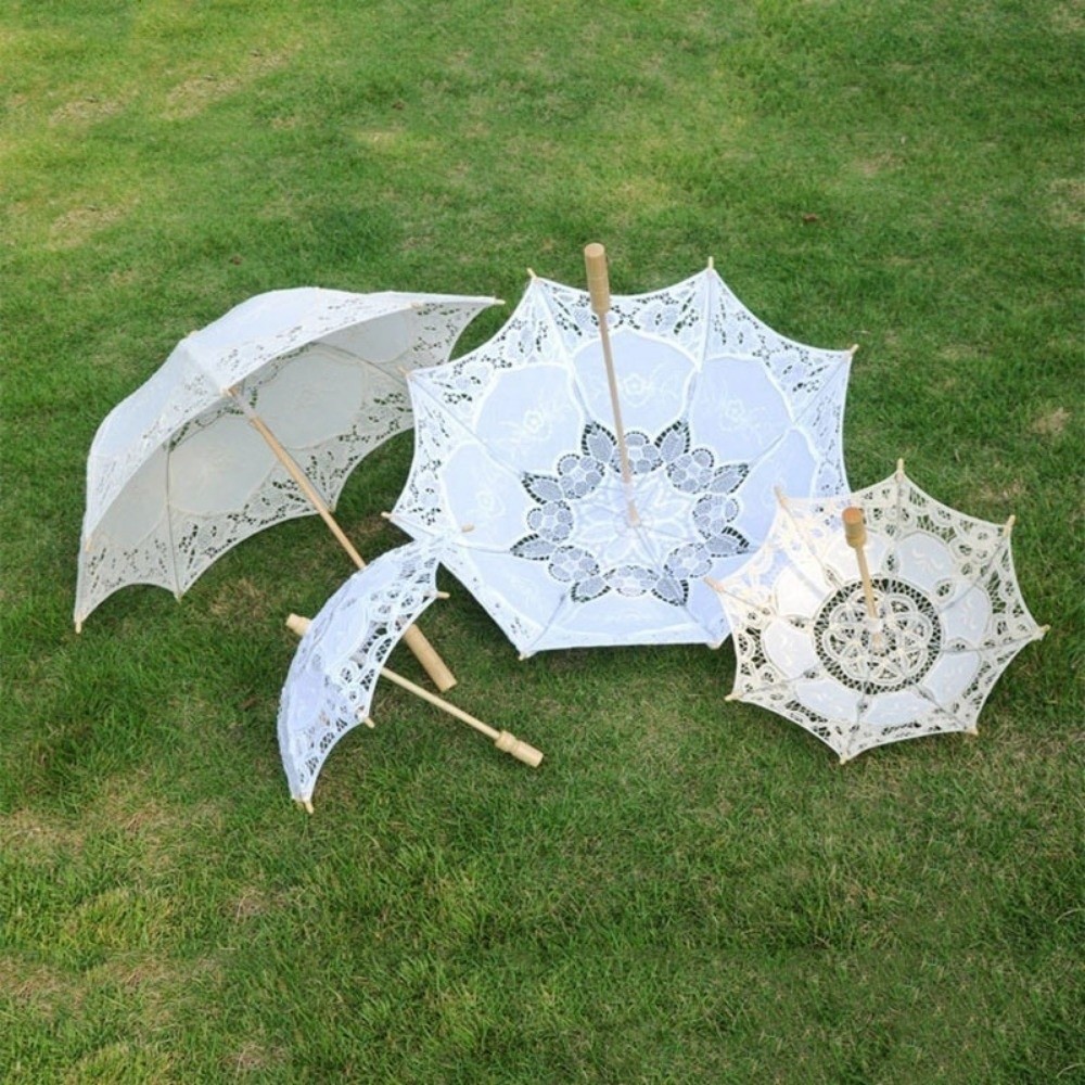Vintage Large Lace Parasol Umb - Parasol Umbrella Large 评论和价格