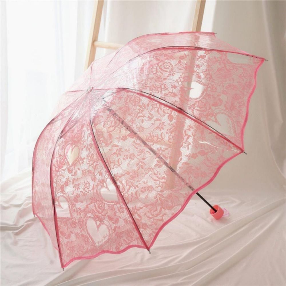 Vintage Foldable Lace Parasol  - Parasol Umbrella Large 评论和价格
