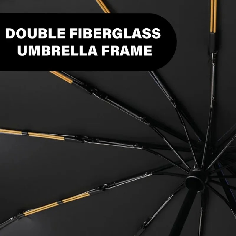 2026 New 24 Ribs Fully Automat - Parasol Umbrella Large 评论和价格