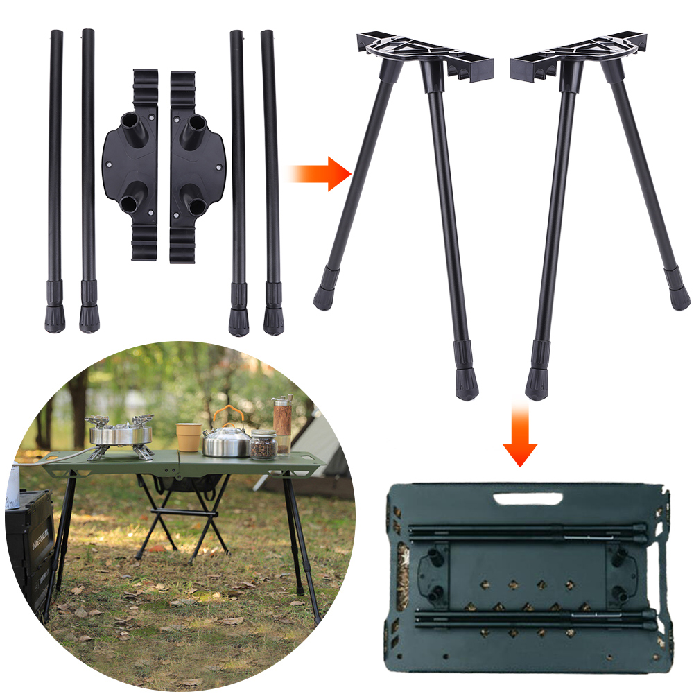 Folding Camping Table Legs Met - Outdoor Furniture Diy 评论和价格
